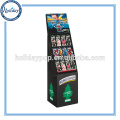 Multi-function Store Advertise Publish CD Display ,Floor Stand Promotion Cardboard CD Display With Attached Header